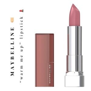 🏷️ Maybelline NY “warm me up” Color Sensational nude/light pink lipstick 💄
